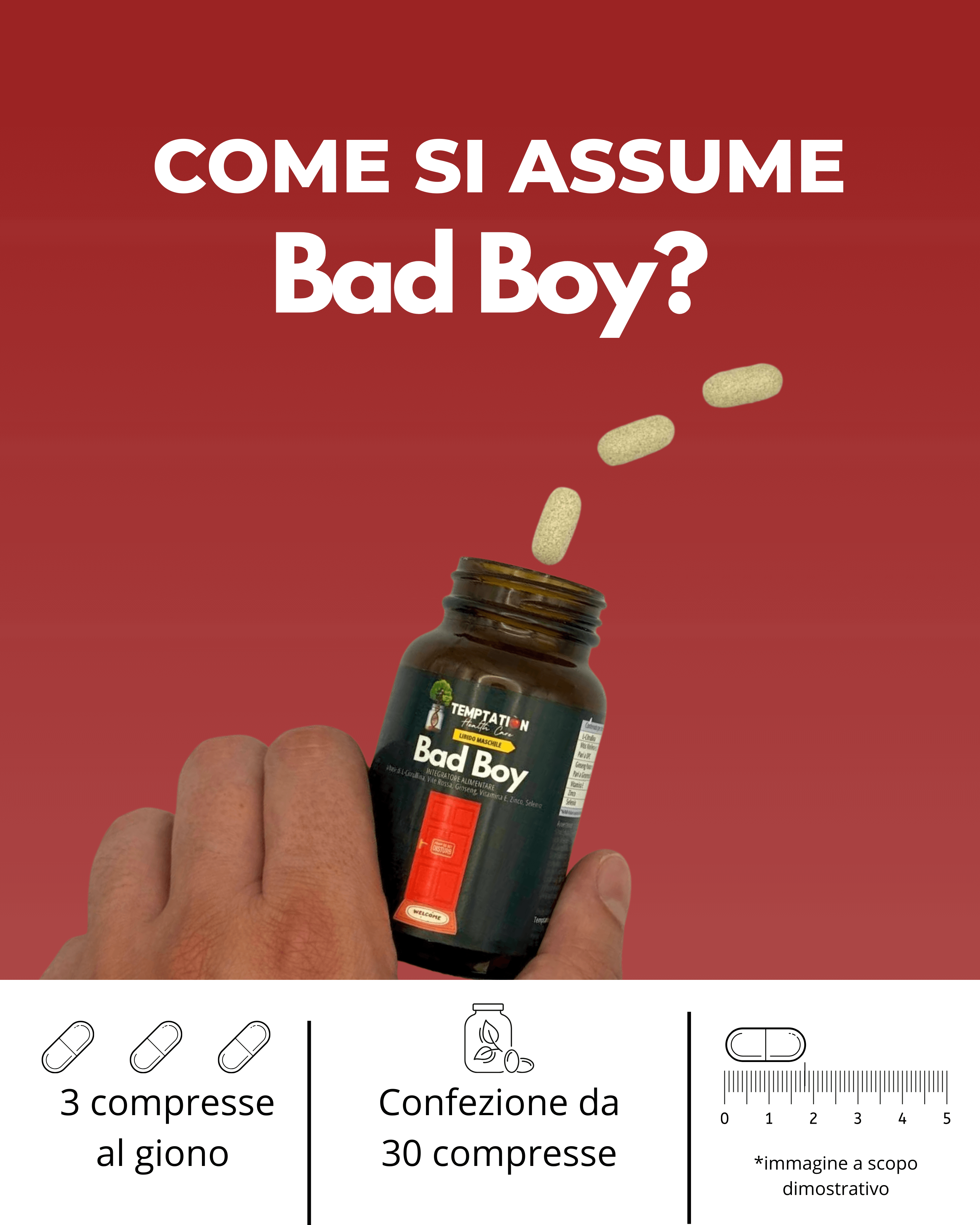 Bad Boy | Integratore per prestazioni sessuali