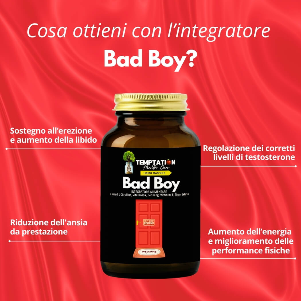 Risultati con integratore libido bad boy