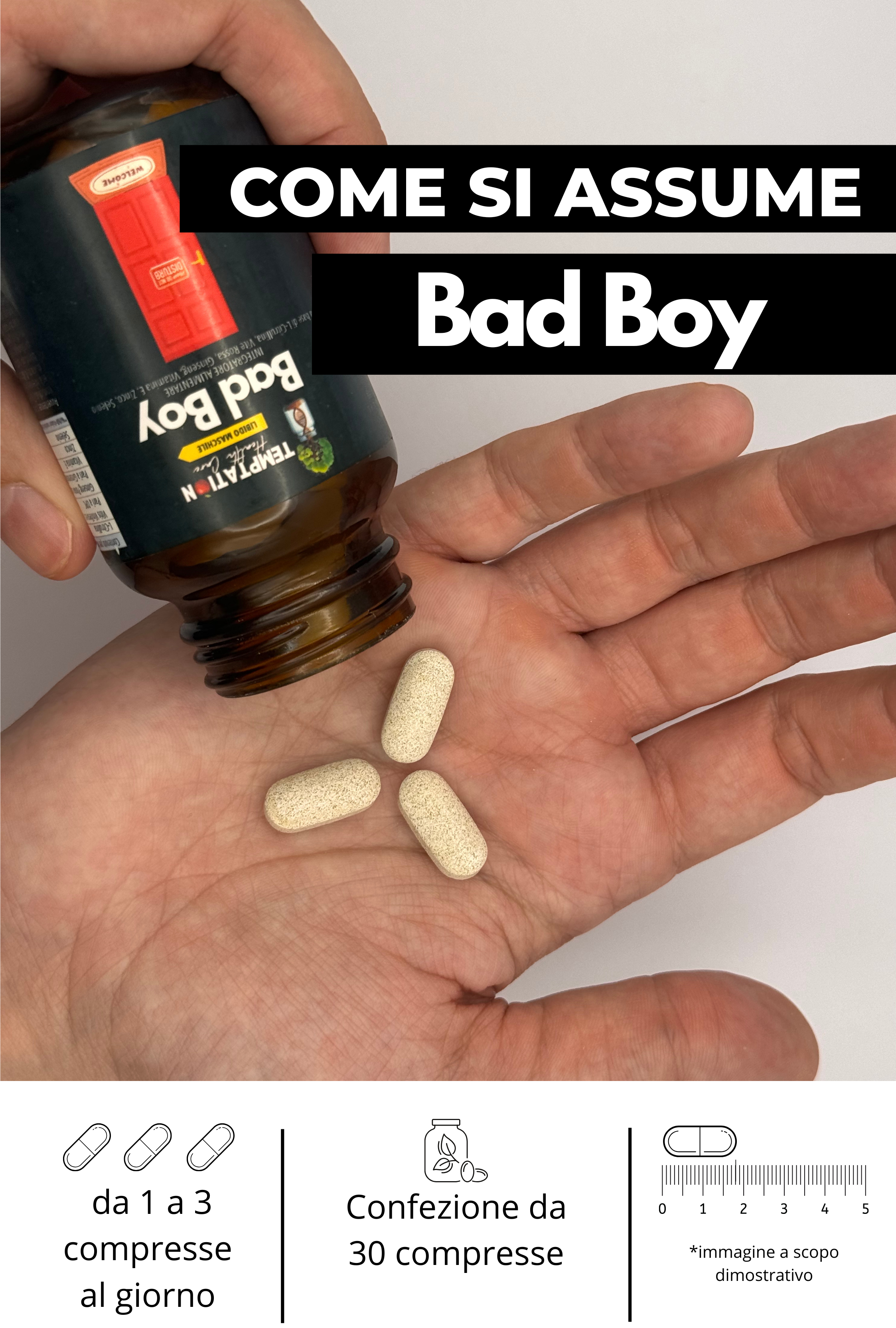 Bad Boy |  Integratore naturale prestazioni maschili