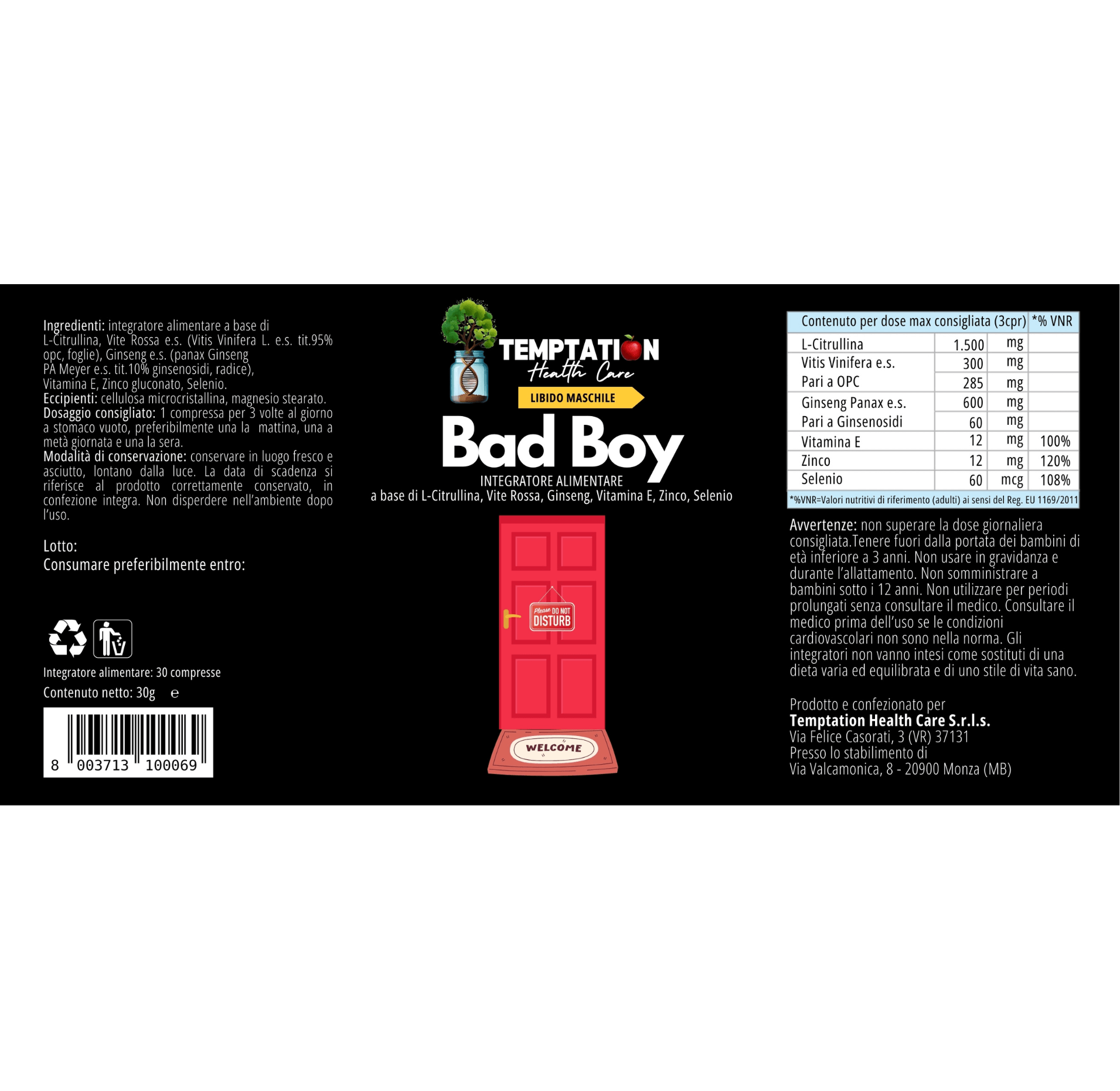 Etichetta Bad Boy