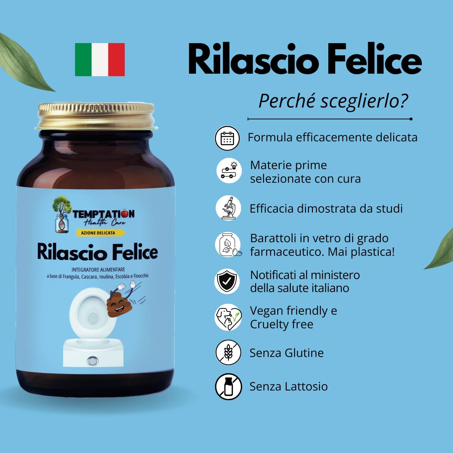 Integratore stitichezza Rilascio Felice