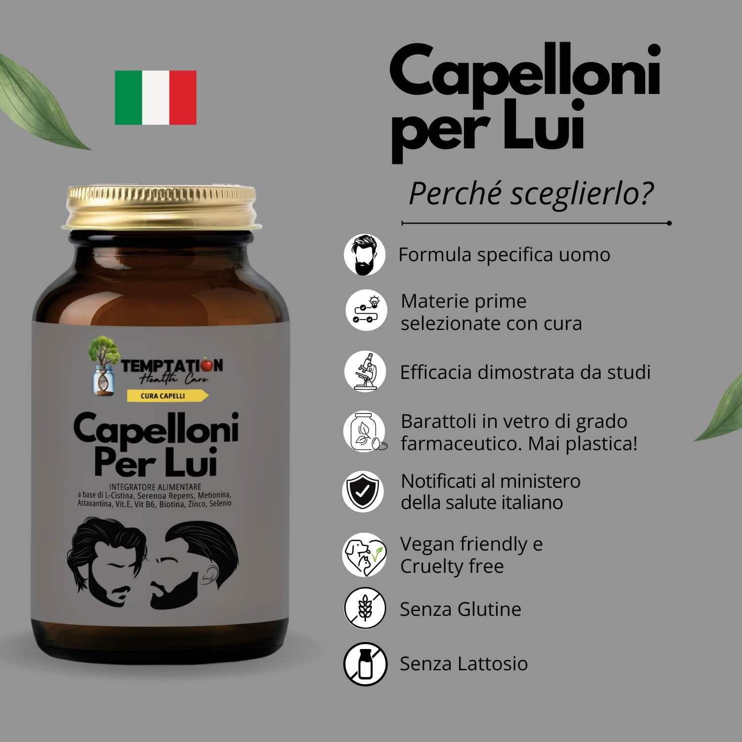 Motivi per scegliere capelloni per Lui