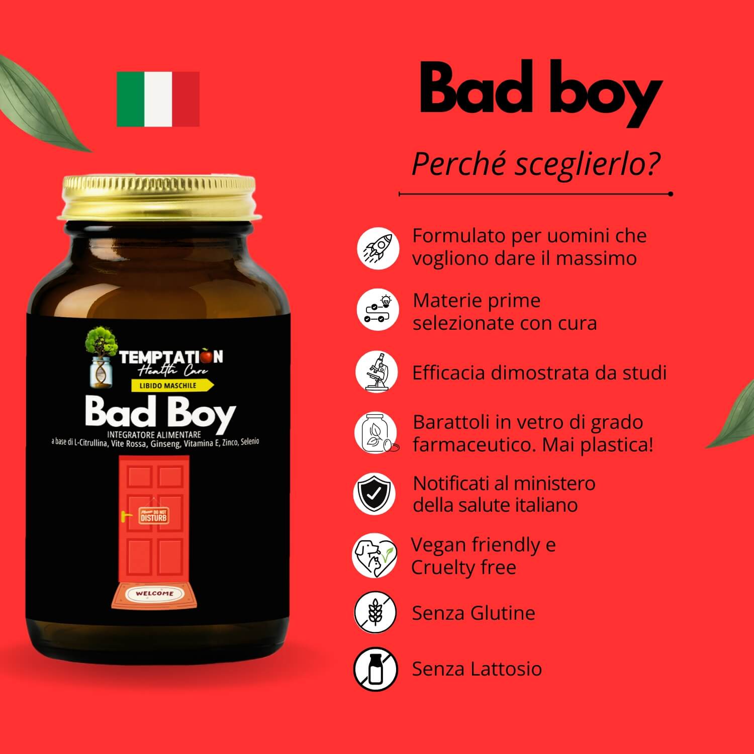 Integratore libido Bad Boy