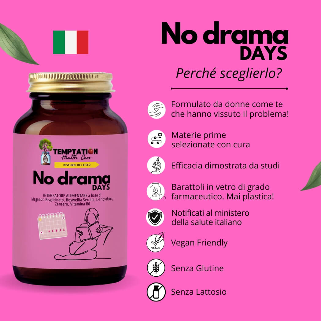 Integratore disturbi ciclo no drama days