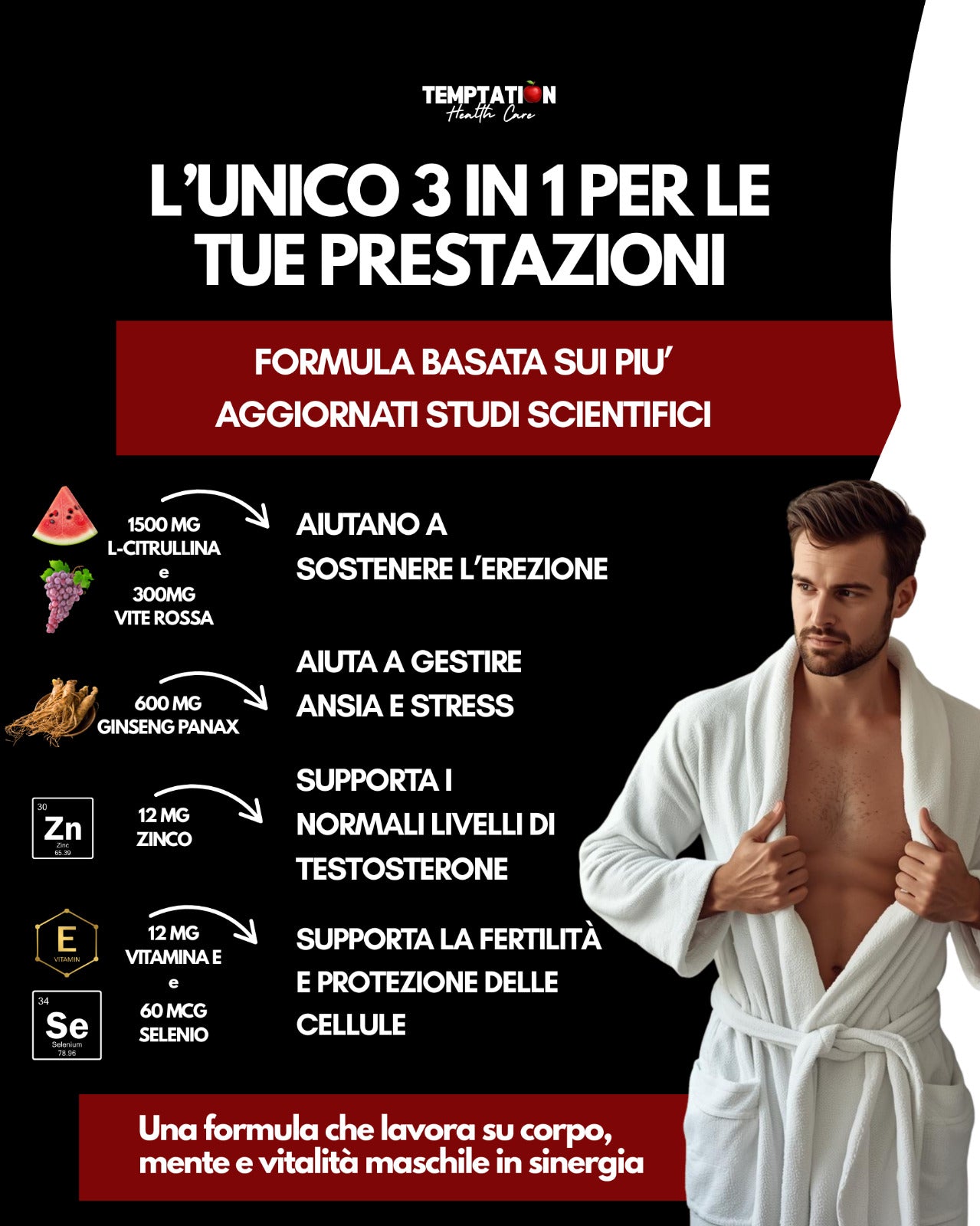 Bad Boy | Integratore per prestazioni sessuali